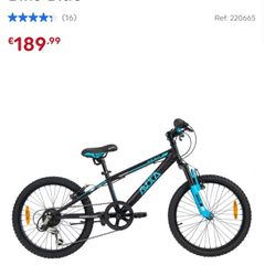 20 Inch Avoca FS20 Mountain Bike Blue