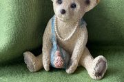 Stone Cutters (US) Ceramic Teddy Bear with Bonnet