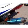 Long Stem Bulb Motorcycle Indicators - Black/amber Lens Image 5