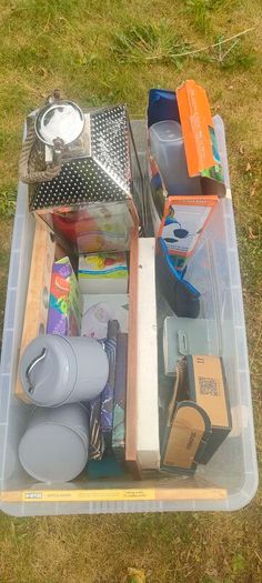 Mixed box from car boot sale