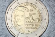 Vatican 2 Euro Brilliant Uncirculated Coin 2020 - Raphael Sanzio