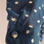 M&S Blouse with gold metallic polka dots Sz 16UK Image 10