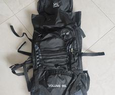 90L Large Capacity Webbing Unisex Outdoor Hiking Travel Backpack