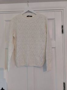 Very Cream Knit Jumper Postage Included
