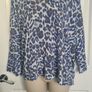 Blue Animal Print Cotton Mix Light Jumper from Gerard Durel size 16-18 Image 3