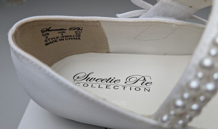 Beautiful White Communion Dress & Shoes for Sale