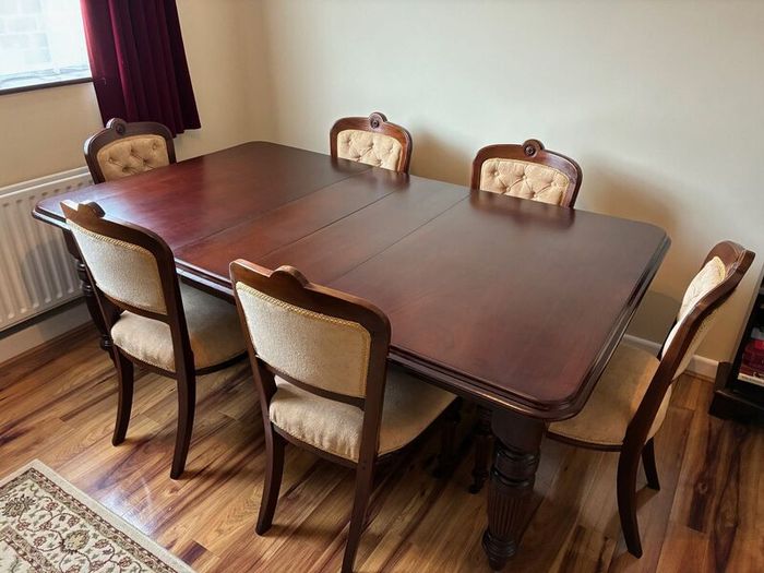 Mahogany dining chairs