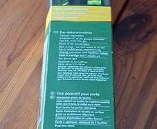 self adhesive door decoration