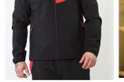 Black and Red Griid tracksuit