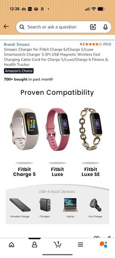 FITBIT chargers