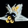 Lego NASA Discovery Shuttle 10283 & Wicked Brick Display Case Image 5