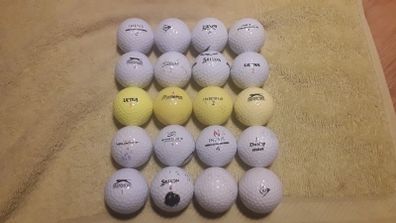 20 Golf Balls mix