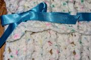 Crochet Pram Blanket BRAND NEW!!!