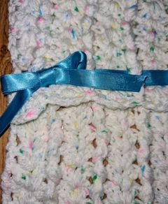 Crochet Pram Blanket BRAND NEW!!!