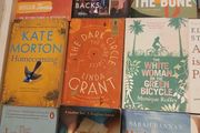 Kate morton homecoming. Adele Parks, Salley vickers  and a mix of Awarding winning or bestsellers fiction novels