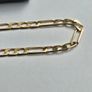 9ct Yellow Gold Figaro Link Chain Image 3