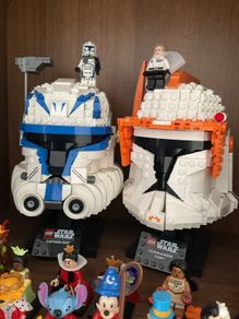 lego Star Wars Cody and Rex helmets.
