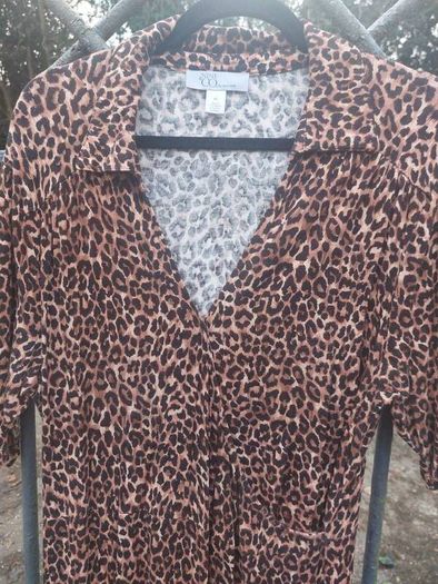 Nine West animal print dress (free post)