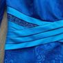 Blue mother of the bride wedding outfit with hat Image 5