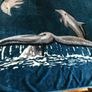 Soft Reversible Ocean World Throw/Blanket -Whale /Dolphin Motives Image 4