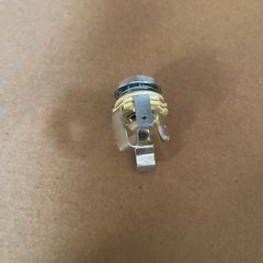 EMG 12B Neutrik Stereo Output Jack for Active Pickups. This is a replacement part for guitar and bass using active pickups or passive pickups with an active EQ brand new