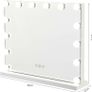 NEW SALE | Hollywood Vanity Mirror with Lights,Large Hollywood Mirror with USB Output Port,Makeup Mirror with Lights Tabletop and Wall Mounted (50 x 42 cm) Image 6