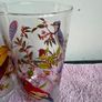 Vintage Set of 1960's Arcoroc Luminarc Exotic Bird Tumblers Image 7