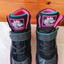 skechers hydee hytops plus 2  Size 4 eu 37 black sparkle in excellent condition Image 3