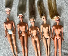 vintage barbie dolls Vintage Barbie Superstar Dolls Lot Mattel 1980s 1990s