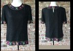 Beaded vintage top