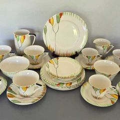 Myott, Son & Co. of England Art Deco  31 piece Set