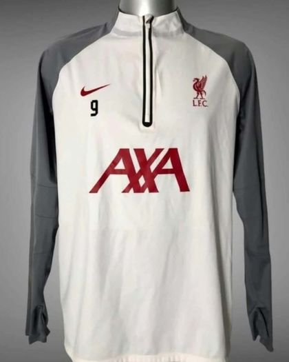 Liverpool Player Issued Training Jacket Never Sold To Public AXA Training Ground
