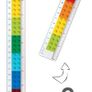 Lego Buildable Ruler & Minifigure Image 3