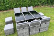 New Rattan Cube Garden Furniture - 10 Seater - Delivery