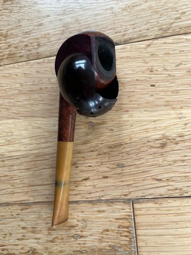 vintage hurricane tobacco pipe