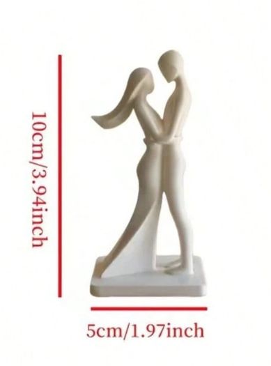 Minimalist Couple Figure - Modern Home Decor Sculpture