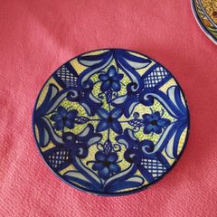 Antique Spanish Ceramic Plate