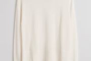 &amp; Other Stories Straight Fit Wool Blend Jumper Cream / Off-White