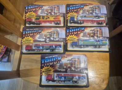 5 Collectable Die Cast Trucks