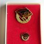 USSR Soviet DDR East Germany Communist badge medal pin set cased Image 2