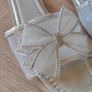Slip on Silver Sandals, size 40 Image 5