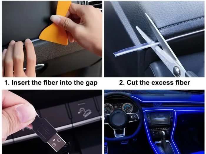 Car Interior Light Strip