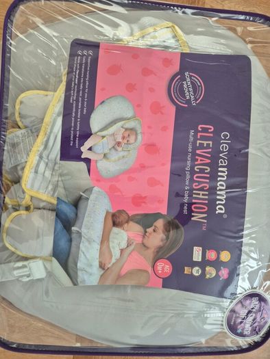 Clevamama Clevacushion Multi-Use Nursing Pillow & Baby Nest