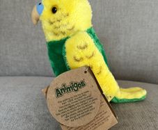 Soft Toy budgie bird new