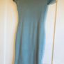 Kookai Stretch Thick Cotton Duck Egg Green Dress Image 2