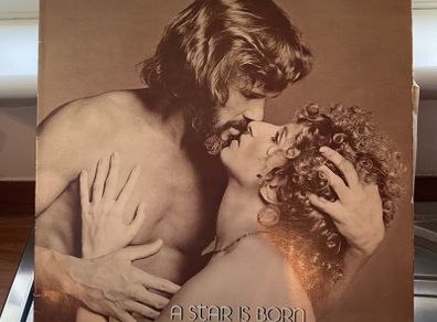 1975 Streisand and Kristofferson A Star Is Born soundtrack near mint