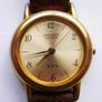 Vintage Orient Quartz Watch, Gold Plated women's watch Image 3