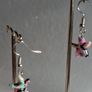 Mini Speckled Starfish Earrings Image 5
