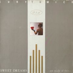 Eurythmics LP. Sweet Dreams Are Made of This. Vinyl plays like new and looks unplayed. Cover has some edge wear and minir marks but is still very good. Bargain.