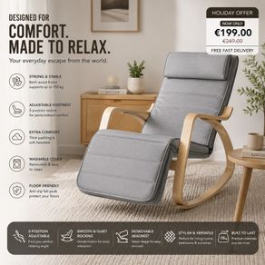Rocking chair Wooden
